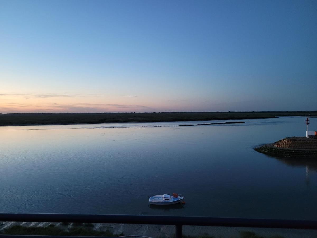 Vue Et Terrasse Panoramique Sur La Baie De Somme Διαμέρισμα Saint-Valery-sur-Somme Εξωτερικό φωτογραφία