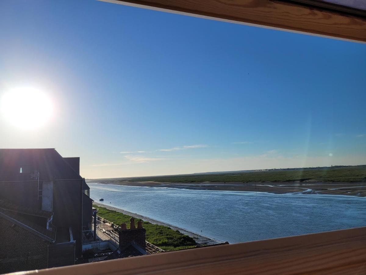 Vue Et Terrasse Panoramique Sur La Baie De Somme Διαμέρισμα Saint-Valery-sur-Somme Εξωτερικό φωτογραφία